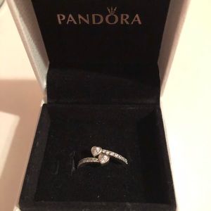 Pandora intertwined hearts rings